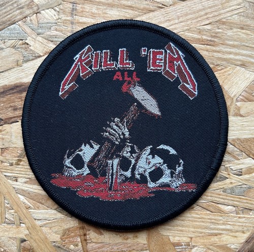 Metallica patch aufnäher - metallica, kill