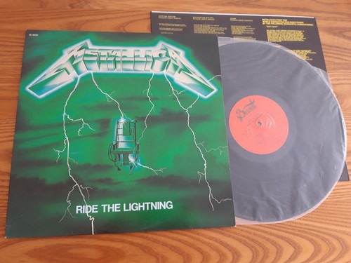 Metallica ride the lightning - "ride, lightning"