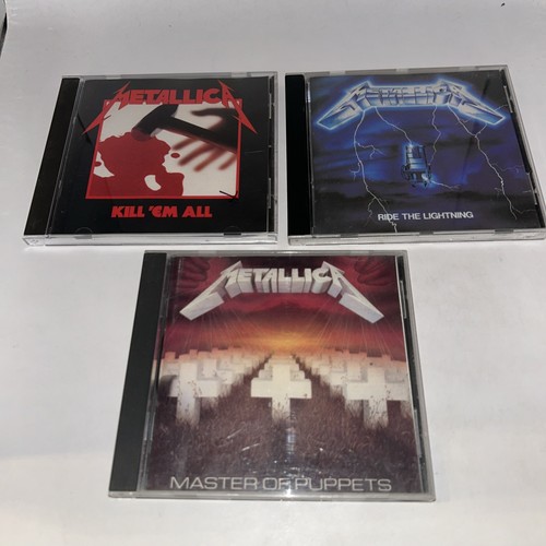 Metallica early elektra cds - metallica,
