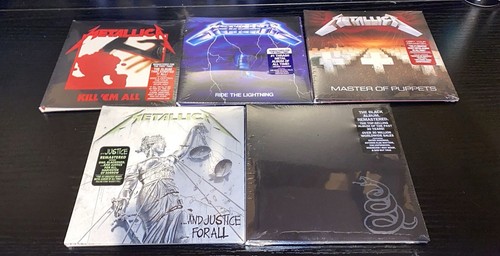 Metallica album lot - metallica:,