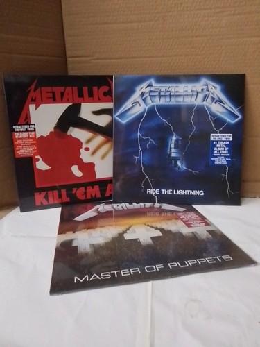 Metallica vinili master - metallica,