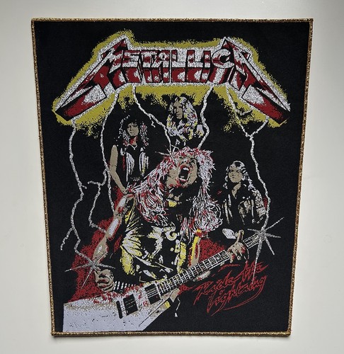 Metallica backpatch ride the - backpatch,